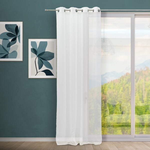 Biała zasłona 140x260 cm Gentle – Casa Selección-image-1