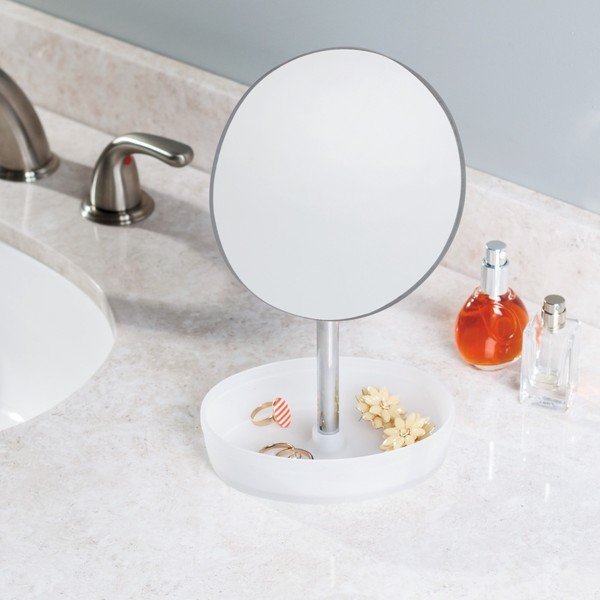 Lusterko z organizerem InterDesign Gina Vanity-image-1
