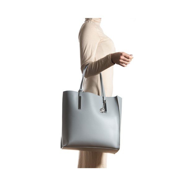 Torebka skórzana Isabella Rhea 3020 Grigio-image-4