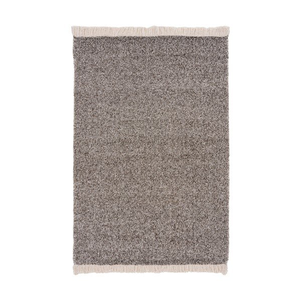 Brązowy/beżowy koc 130x180 cm Sira – House Nordic-image-3