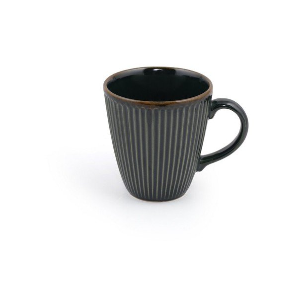 Ciemnozielone ceramiczne kubki zestaw 6 szt. 0.3 l – Hermia-image-3