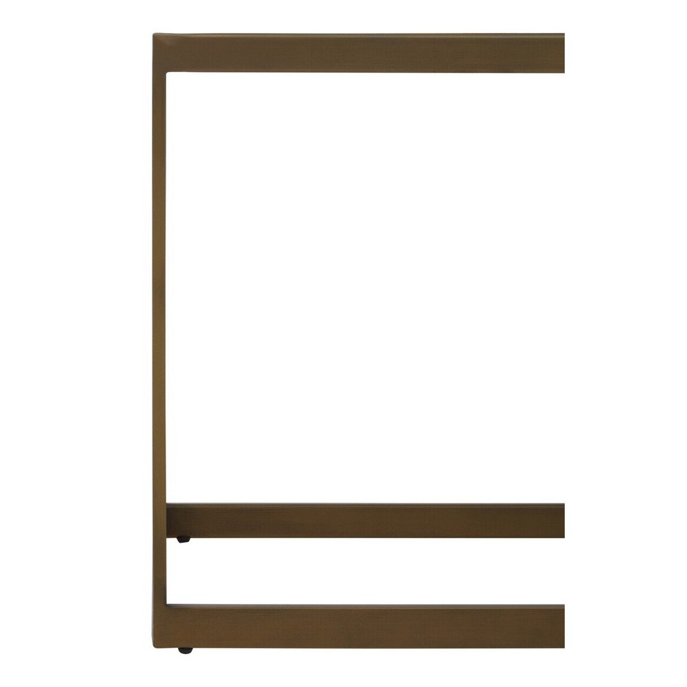 Brązowy/w naturalnym kolorze stolik z blatem w dekorze dębu 40x120 cm Grenoble – Premier Housewares (zdjęcie 11)