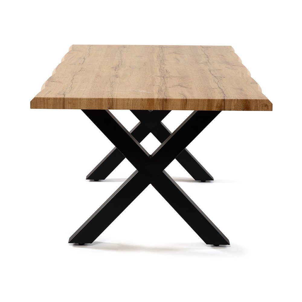 Stół w dekorze dębu 90x160 cm Kora – Bonami Essentials (zdjęcie 3)