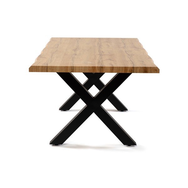 Stół w dekorze dębu 90x160 cm Kora – Bonami Essentials-image-3