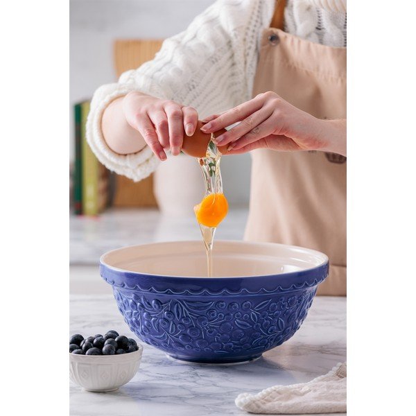 Niebieska kamionkowa misa ø 26 cm Fruits Blueberry – Mason Cash-image-3
