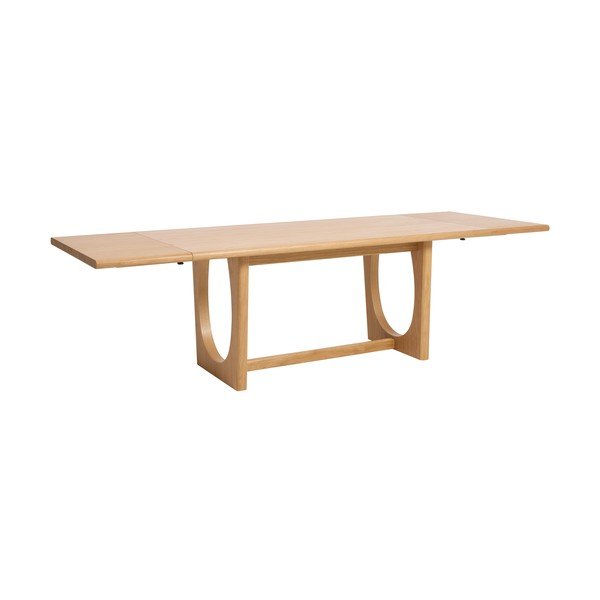 Rozkładany stół w dekorze dębu 95x180 cm Flow – Unique Furniture-image-3