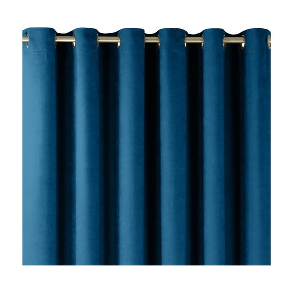 Ciemnoniebieska zasłona 140x225 cm Milana – Homede