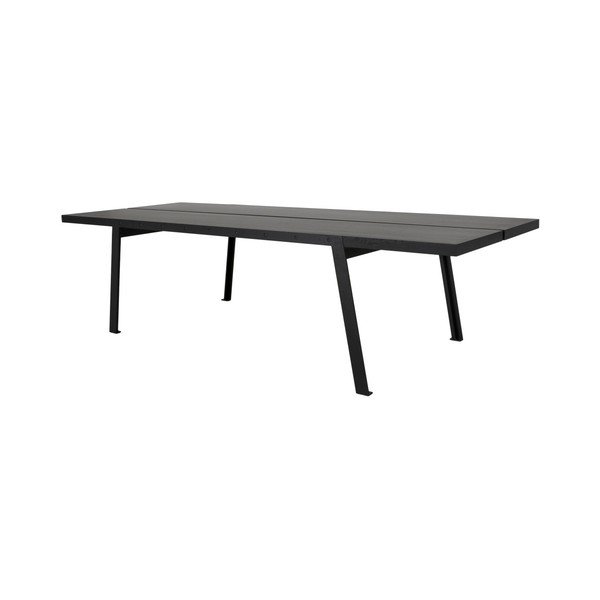 Czarny stół drewniany Canett Aspen, 240 cm-image-1