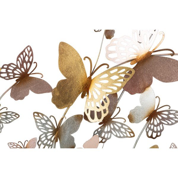 Metalowa dekoracja ścienna 132x95,5 cm Butterflies – Mauro Ferretti-image-2