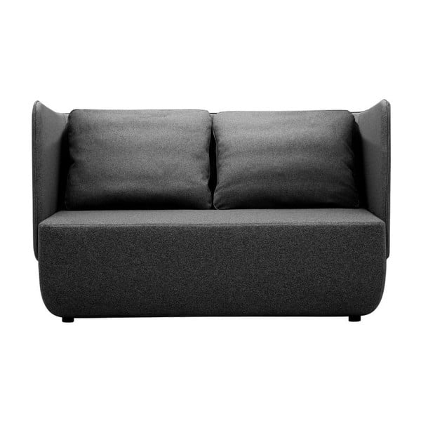 Antracytowa sofa Softline Opera Low
