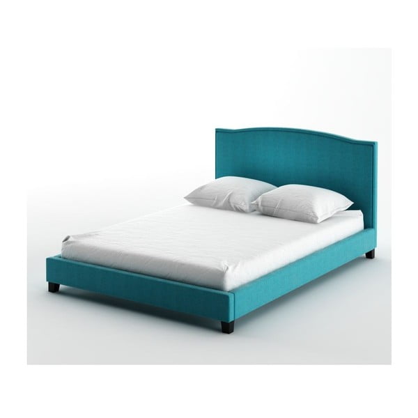 Łóżko Valencia Blue, 140x200 cm
