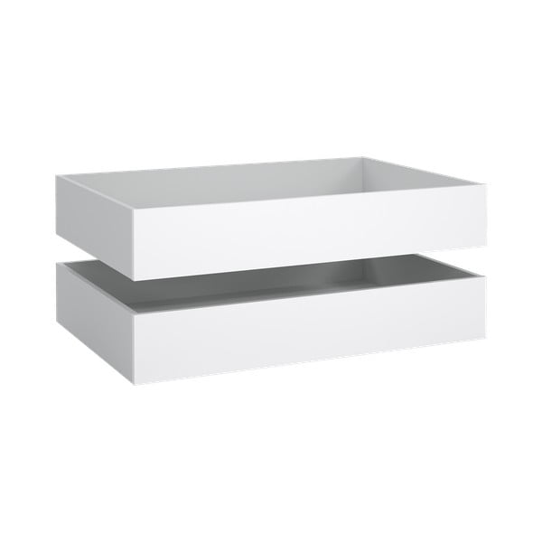 Białe szuflady pod łóżko zestaw 2 szt. Naia – Tvilum