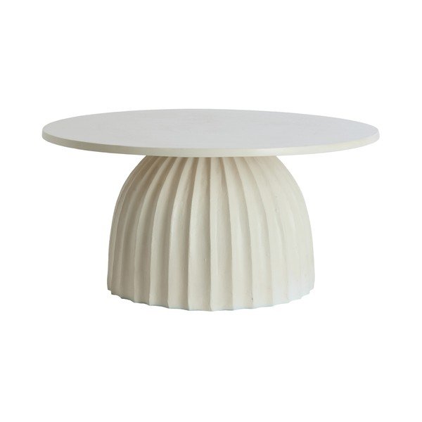 Metalowy okrągły stolik ø 70 cm Veglia – Light & Living