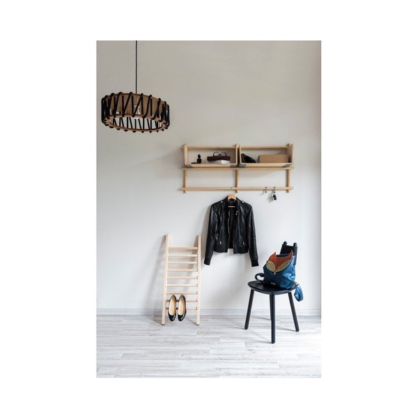 Czarne krzesło z litego drewna EMKO Naïve-image-4