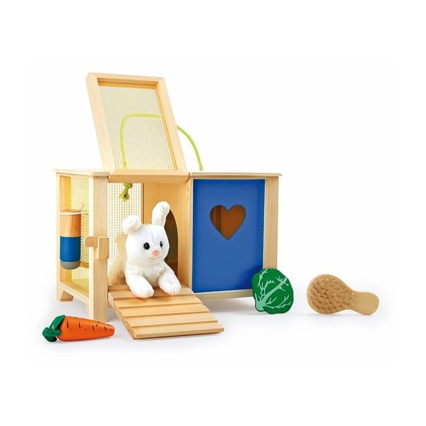 Drewniany domek dla królika Legler Rabbit