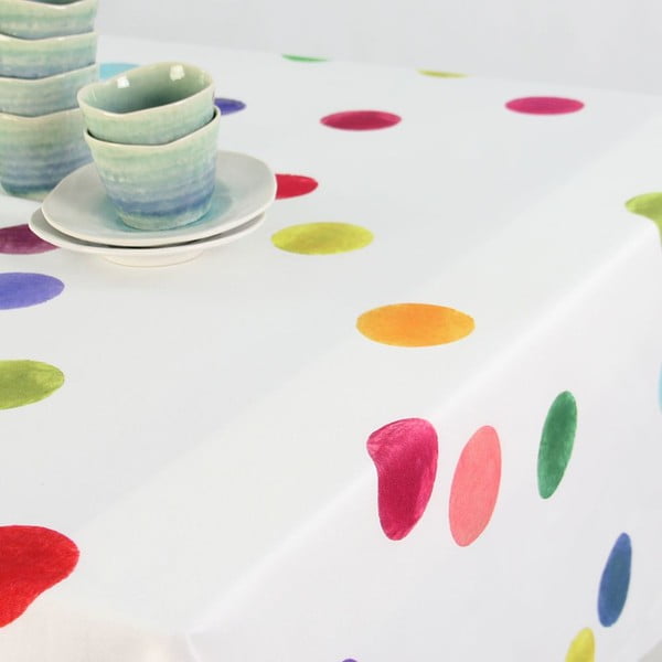 Bawełniany obrus Happy Friday Basic Confetti, 150x150 cm-image-1