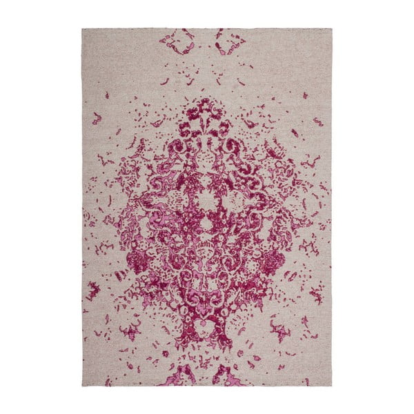 Dywan tkany ręcznie Kayoom Sitar 700 Elfenbein Pink, 80x150 cm