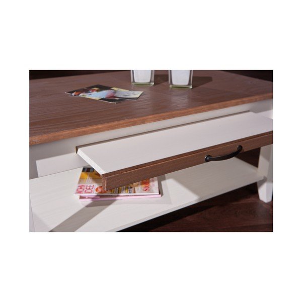 Stolik z litego drewna sosnowego Interlink Cassala-image-2