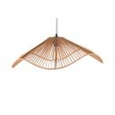 Lampa wisząca w kolorze złota z kloszem z plecionki papierowej ø 62 cm Sombra – Leitmotiv