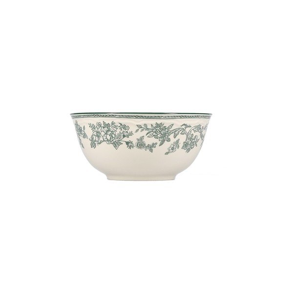 Zielona/w kolorze kości słoniowej porcelanowa miska Cyril – S|P Collection-image-2