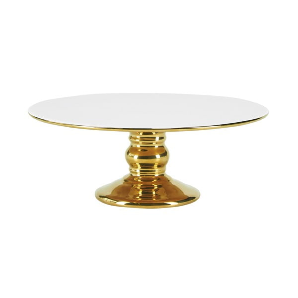 Patera ceramiczna z podstawą w złotej barwie Miss Étoile, ø 20,5 cm