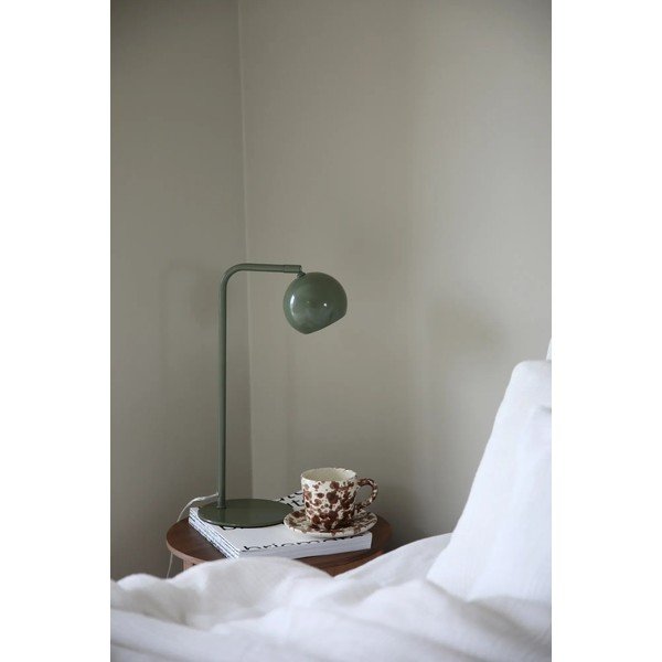 Zielona lampa stołowa z metalowym kloszem (wysokość 39,5 cm) Pop – Markslöjd-image-1