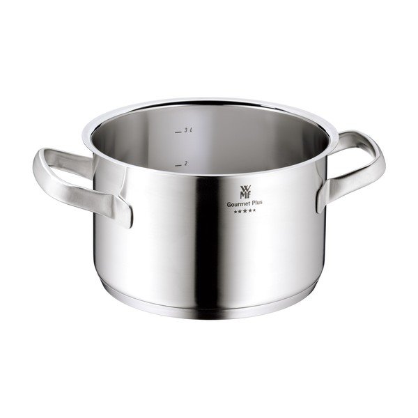 Nierdzewny garnek z pokrywką WMF Cromargan® Gourmet Plus, ⌀ 20 cm-image-3