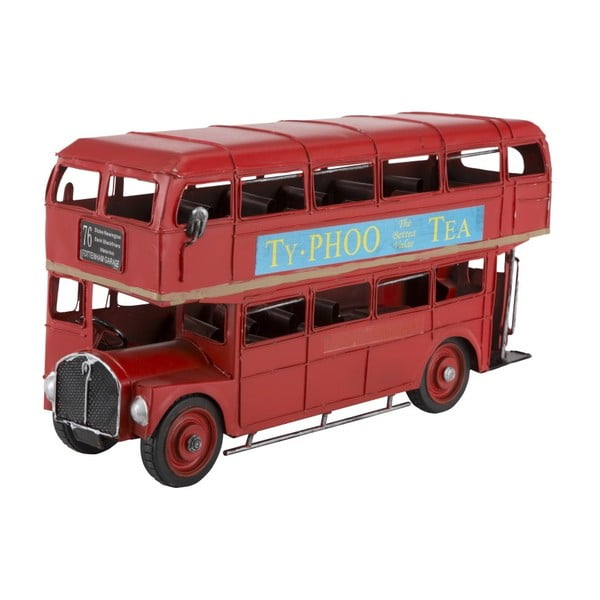 Czerwony model autobusu Mauro Ferretti Bus Londoner