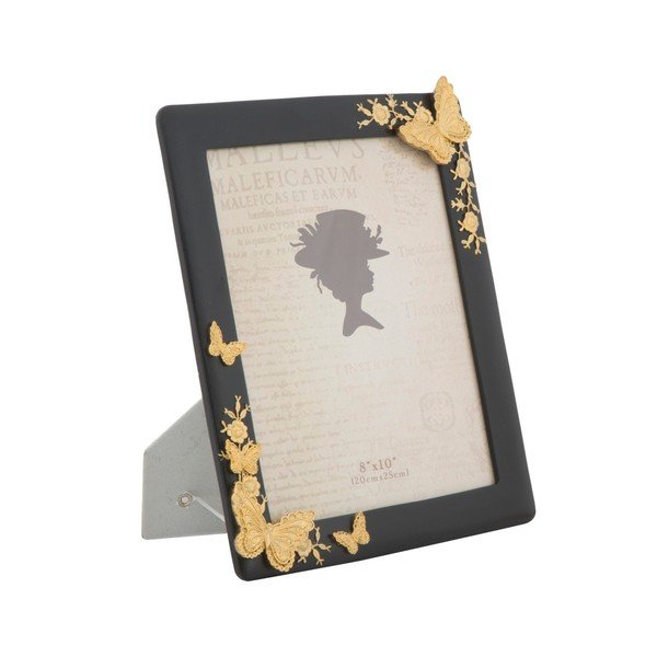 Czarna ramka na zdjęcia z żywicy Mauro Ferretti Glam, 26x31,7 cm-image-3