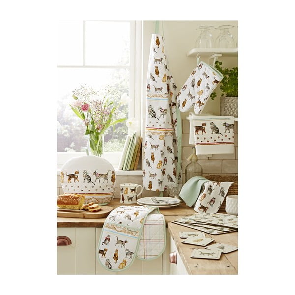 Zestaw 3 bawełnianych ścierek Cooksmart ® Cats on Parade-image-4