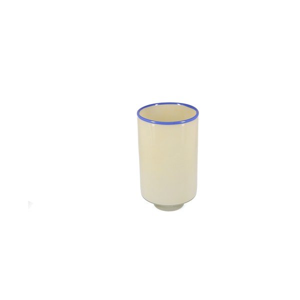 Kremowy szklany wazon (wysokość 26 cm) Milo – ONA-image-2