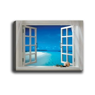 Obraz Tablo Center Open Window, 70x50 cm