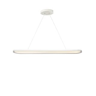 Biała lampa wisząca SULION Scale, wys. 120 cm