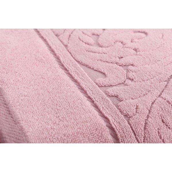 Zestaw różowego ręcznika i ręcznika kąpielowego Sultan-image-1