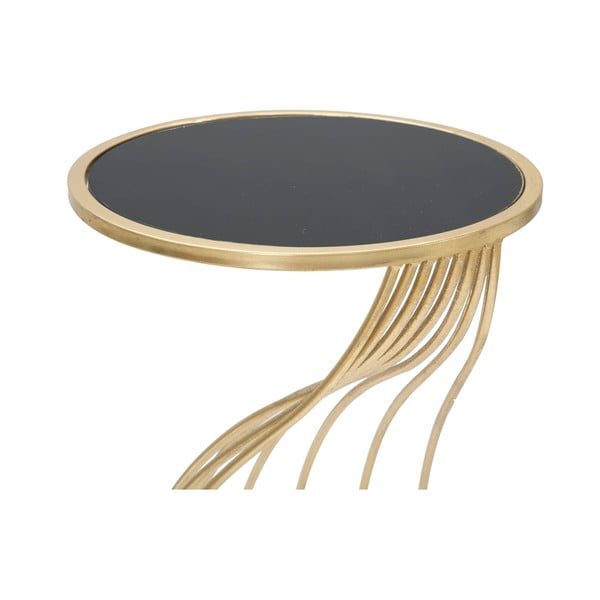 Okrągły stolik ze szklanym blatem ø 35 cm Flush – Mauro Ferretti-image-4