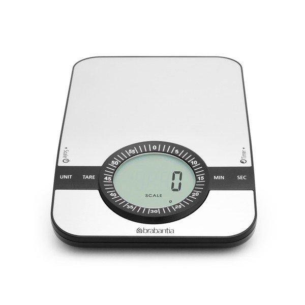 Czarnobiała waga kuchenna Brabantia Timer-image-3