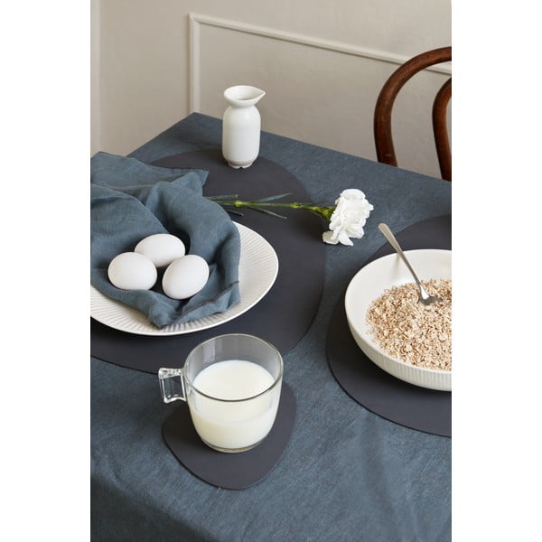 Mata stołowa ze skóry ekologicznej 37x44 cm Curve L Nupo – LIND DNA-image-1