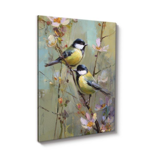 Obraz drukowany z ramą w zestawie 60x80 cm Parus Pair – Styler-image-4