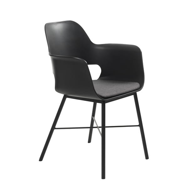 Czarne krzesło Unique Furniture Wrestler