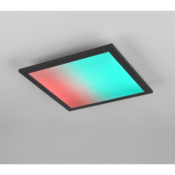 Czarna lampa sufitowa LED 29.5x29.5 cm Beta – Reality-image-1
