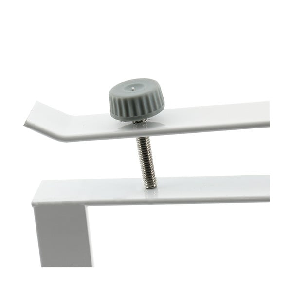 Biała półka do szafy na ubrania Compactor Under Shelf Basket Rail-image-3