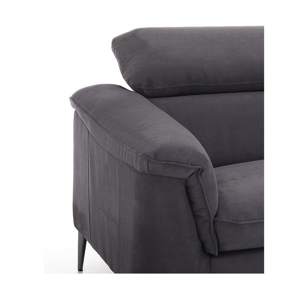 Ciemnoszara aksamitna sofa Tomasucci Isabel-image-1