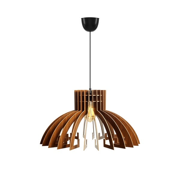 Lampa wisząca w naturalnym kolorze ø 54 cm – Opviq lights