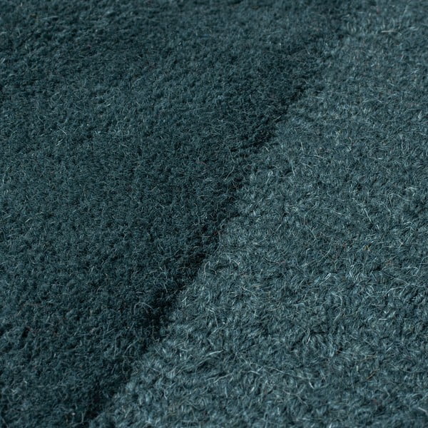 Zielononiebieski wełniany okrągły dywan tkany ręcznie ø 160 cm Shard Teal – Flair Rugs-image-3