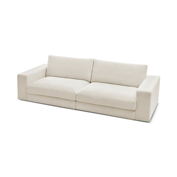 Beżowa sztruksowa sofa 274 cm Leonard – Bobochic Paris-image-3