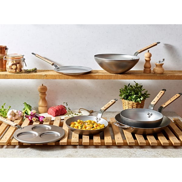 Stalowy wok de Buyer B Bois, ø 28 cm-image-2