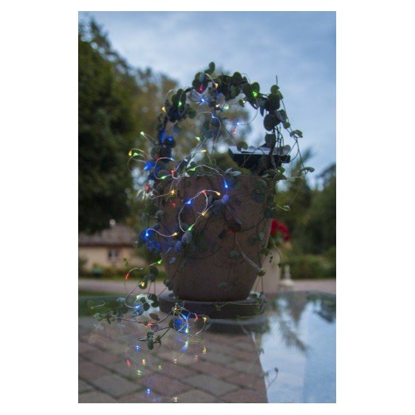 Ogrodowa girlanda świetlna LED z kolorowymi diodami Star Trading Dew Drop, dł. 5 m-image-2