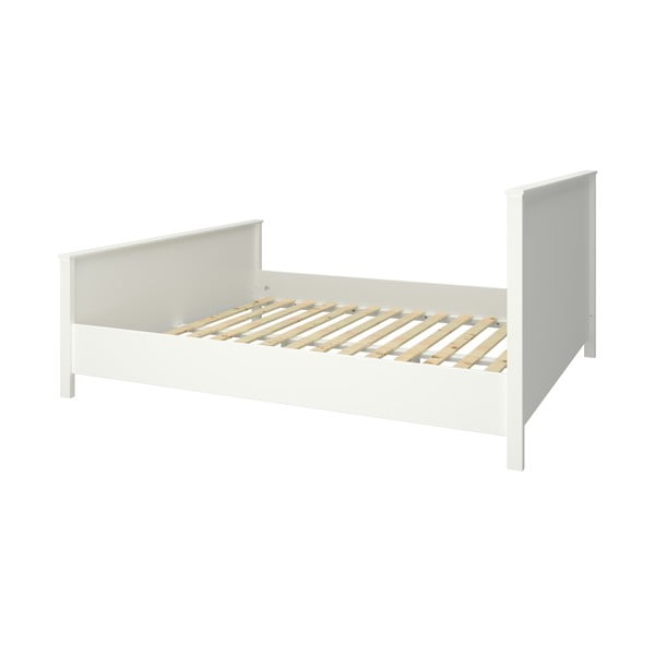 Białe łóżko dwuosobowe 180x200 cm Tromsö – Tvilum-image-3