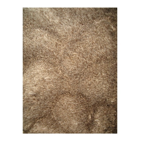 Beżowy dywan z długim włosiem Linie Design Emma, 170 x 240 cm