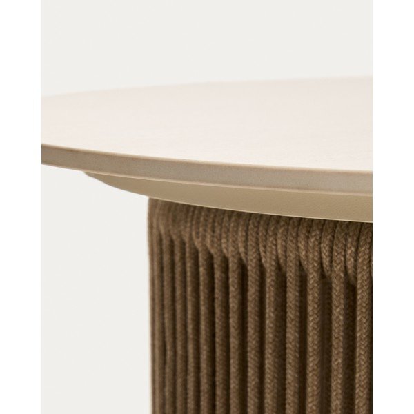 Metalowy okrągły stolik ogrodowy ø 55 cm Orosei – Kave Home-image-3
